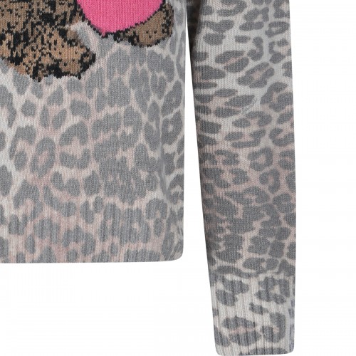 LEOPARD WOOL KNITWEAR