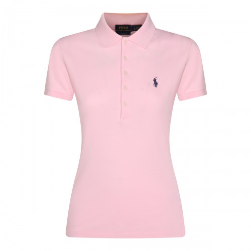 PINK COTTON POLO SHIRT