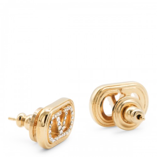 GOLD AND CRYSTAL EARRINGS 2