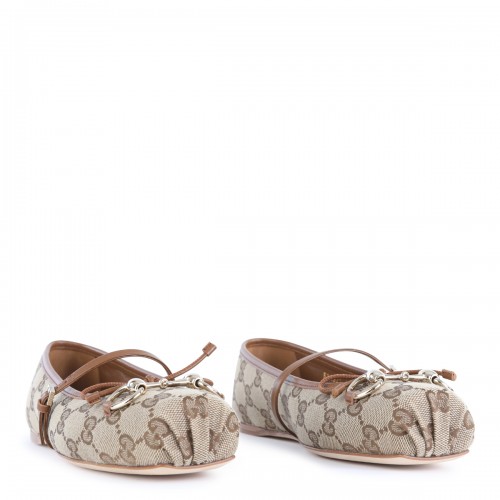 BEIGE BALLERINA FLATS 2