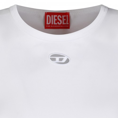 WHITE COTTON T-SHIRT