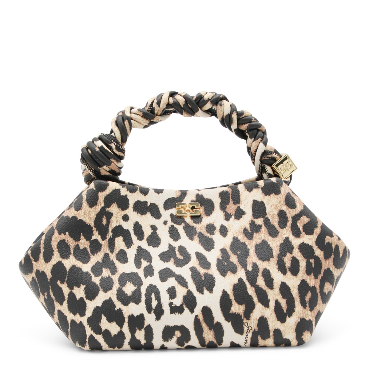 LEOPARD TOP HANDLE BAG