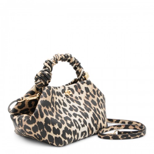 LEOPARD TOP HANDLE BAG