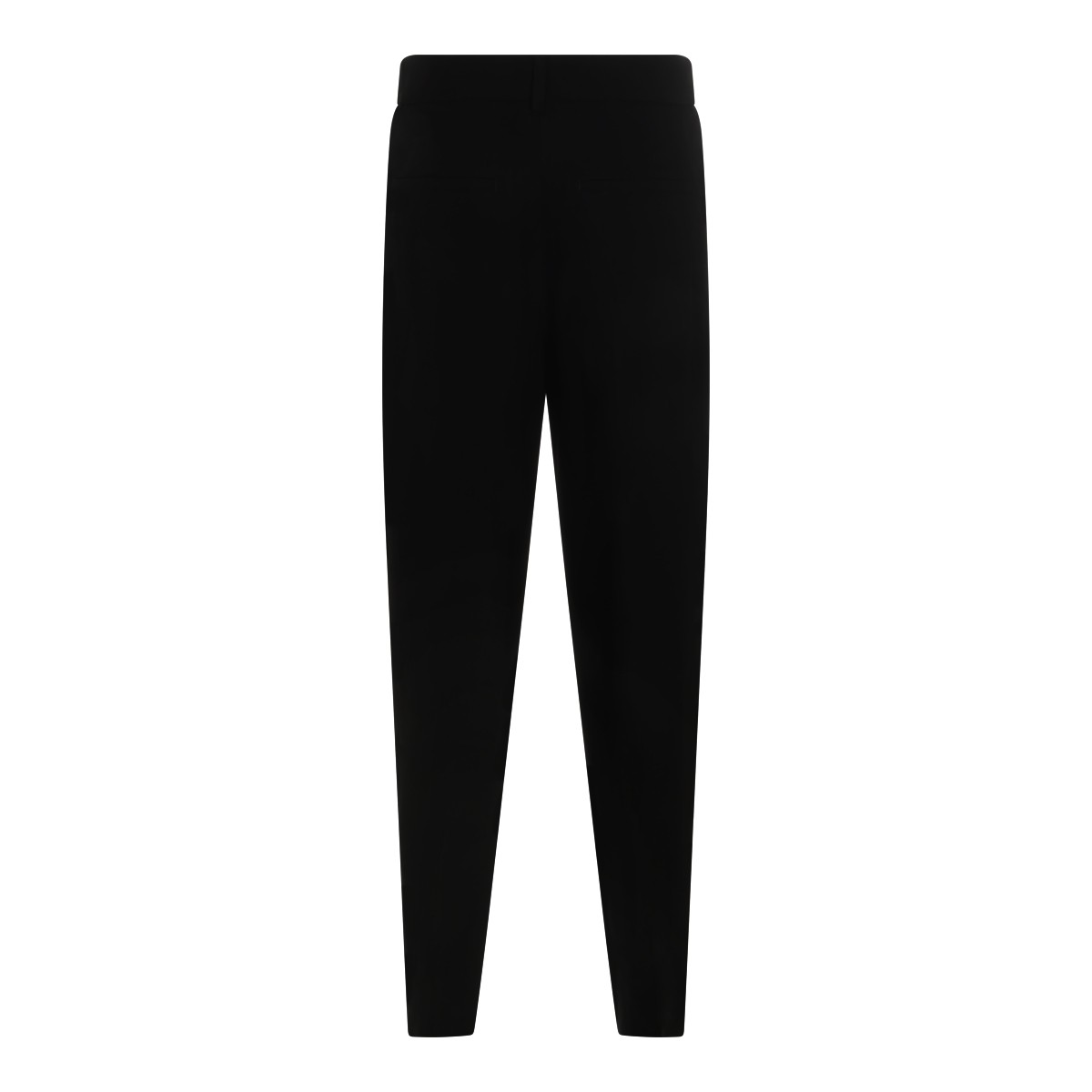 BLACK VISCOSE PANTS