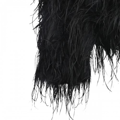 BLACK FUR JACKET