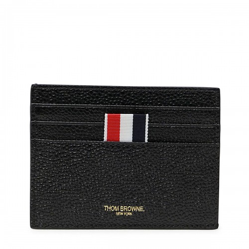 BLACK LEATHER CARDHOLDER