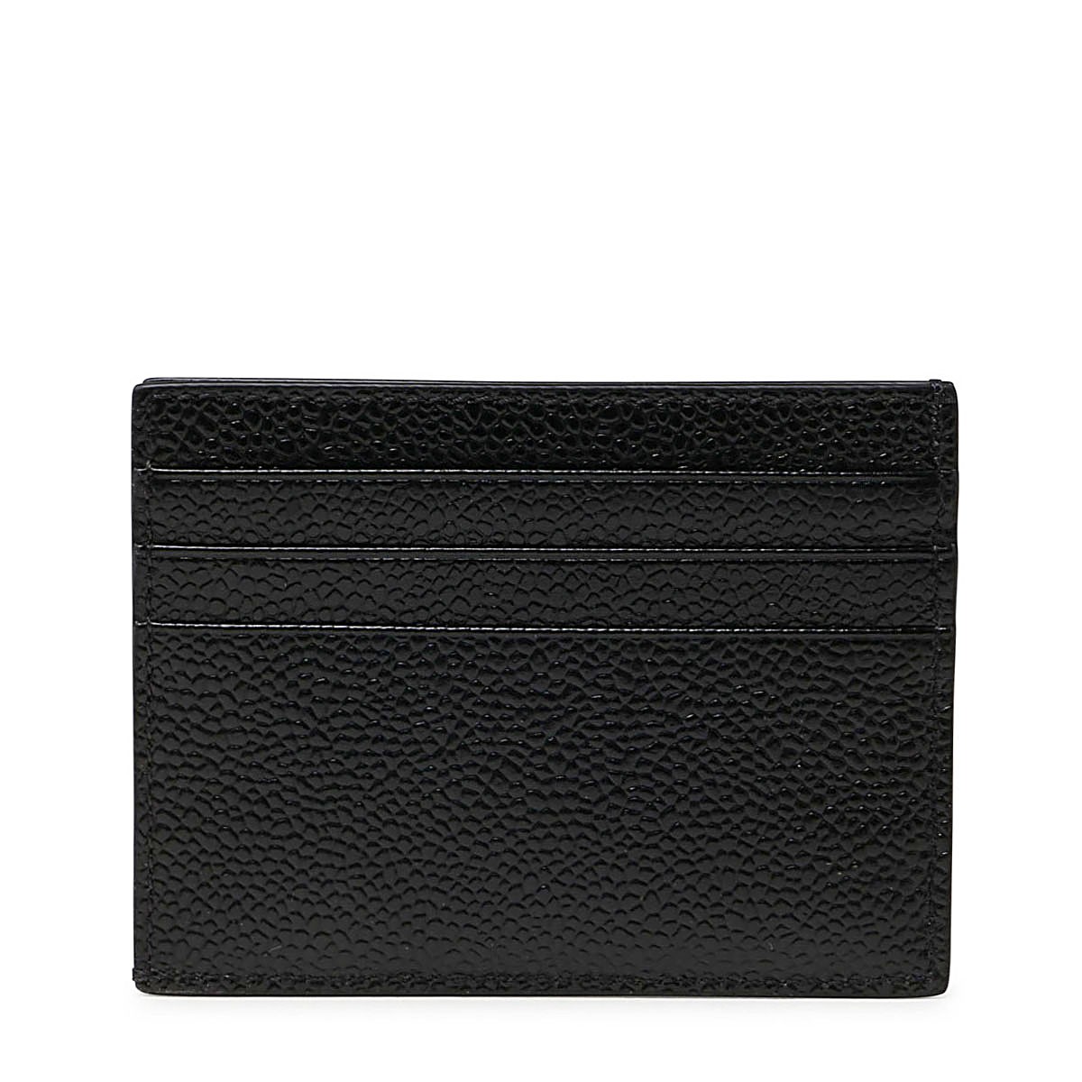 BLACK LEATHER CARDHOLDER