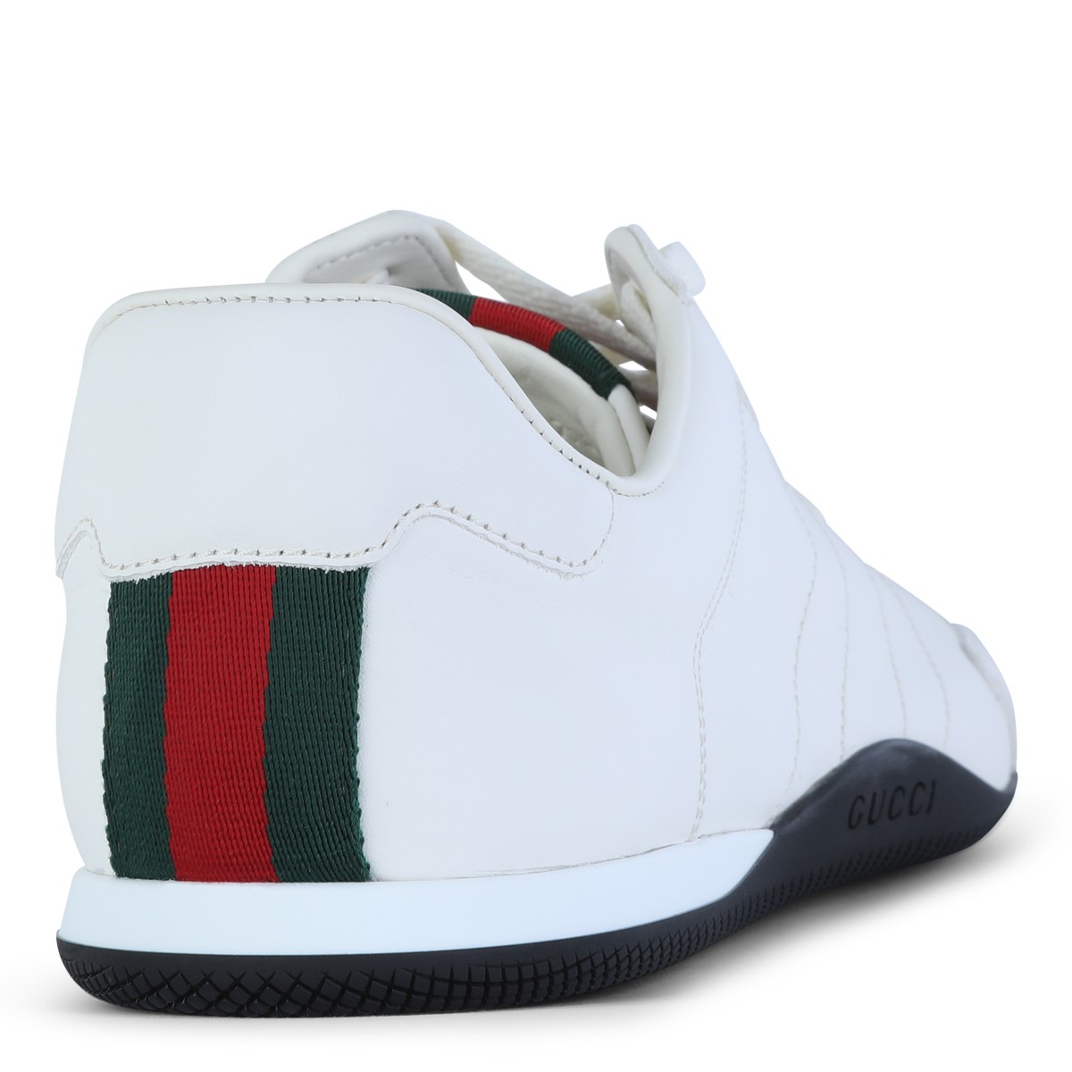 WHITE LEATHER ELAN SNEAKERS