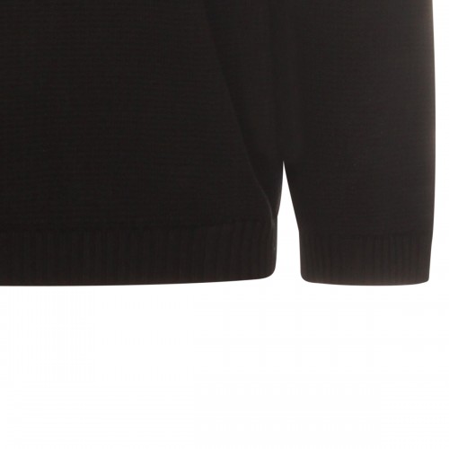 BLACK COTTON KNITWEAR