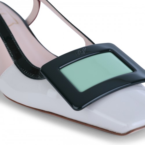 MULTICOLOR LEATHER PUMPS