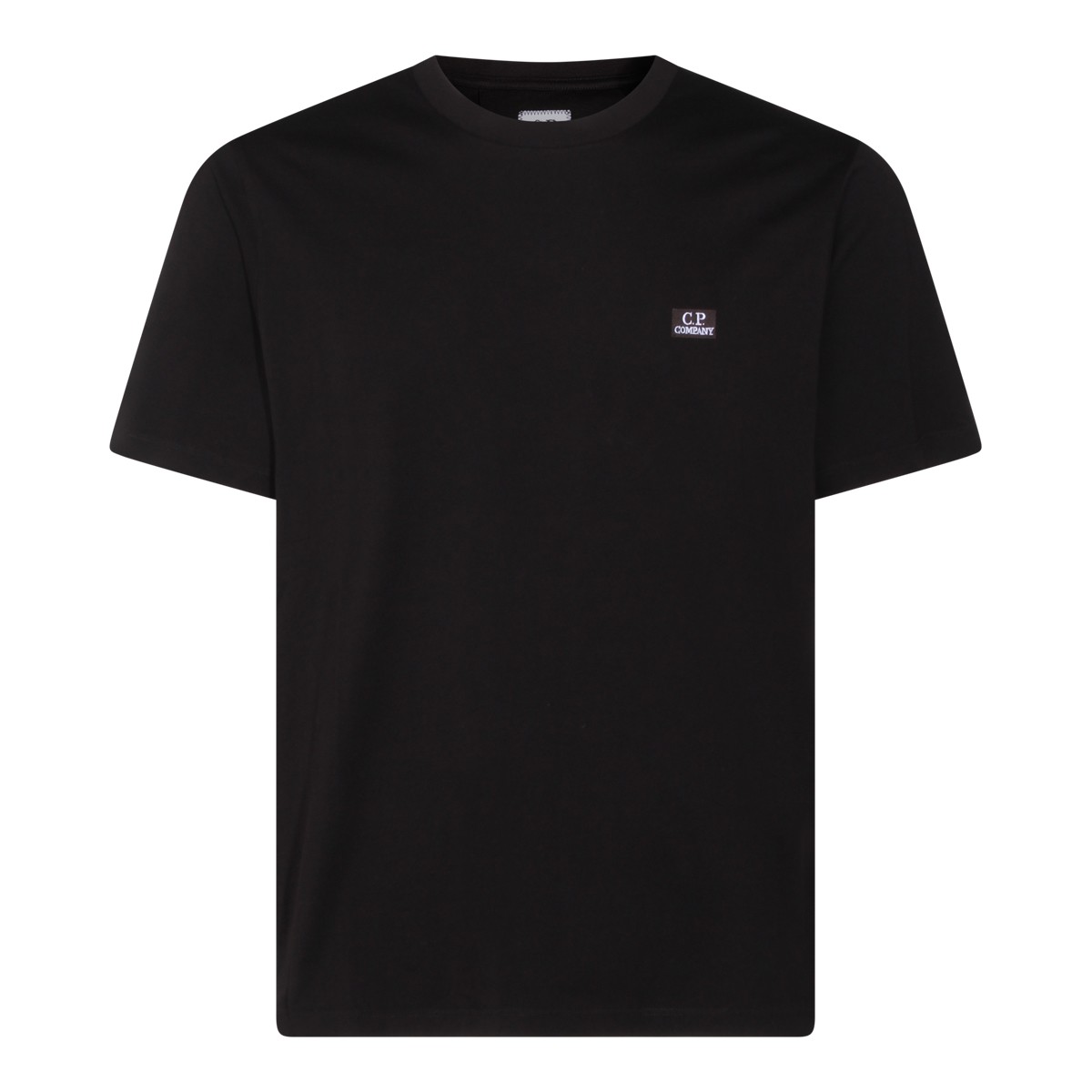 BLACK COTTON T-SHIRT