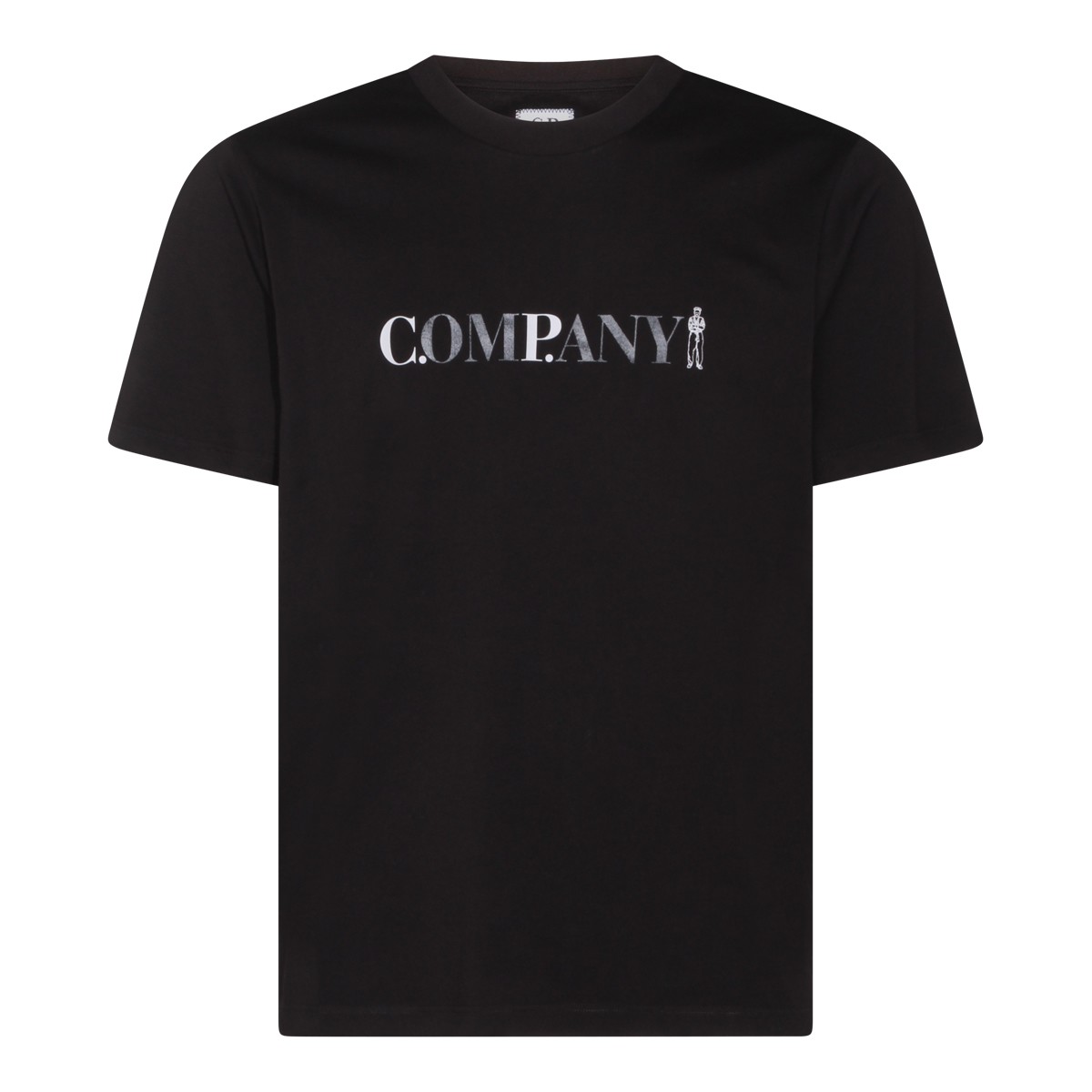 BLACK COTTON T-SHIRT