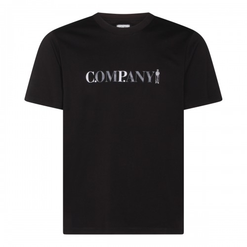 BLACK COTTON T-SHIRT
