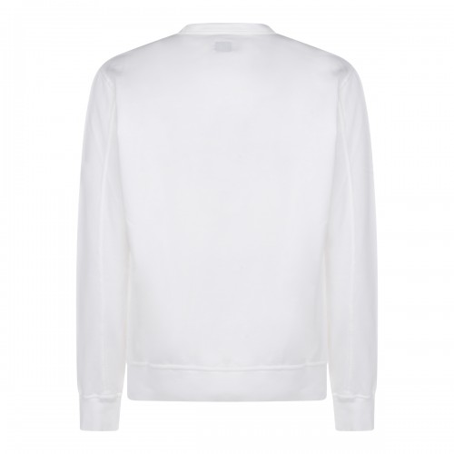 WHITE COTTON SWEATSHIRT 2