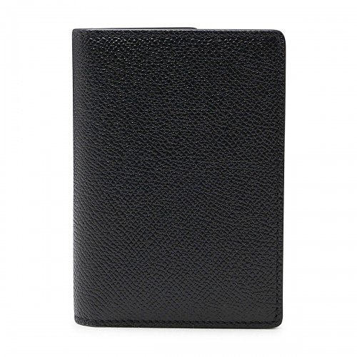 BLACK LEATHER CARDHOLDER