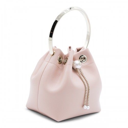 MACARON AND LIGHT GOLD BON BON TOP HANDLE BAG
