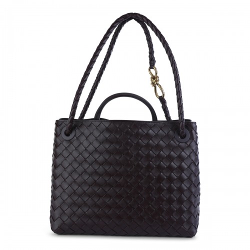 DARK BAROLO LEATHER ANDIAMO BAG