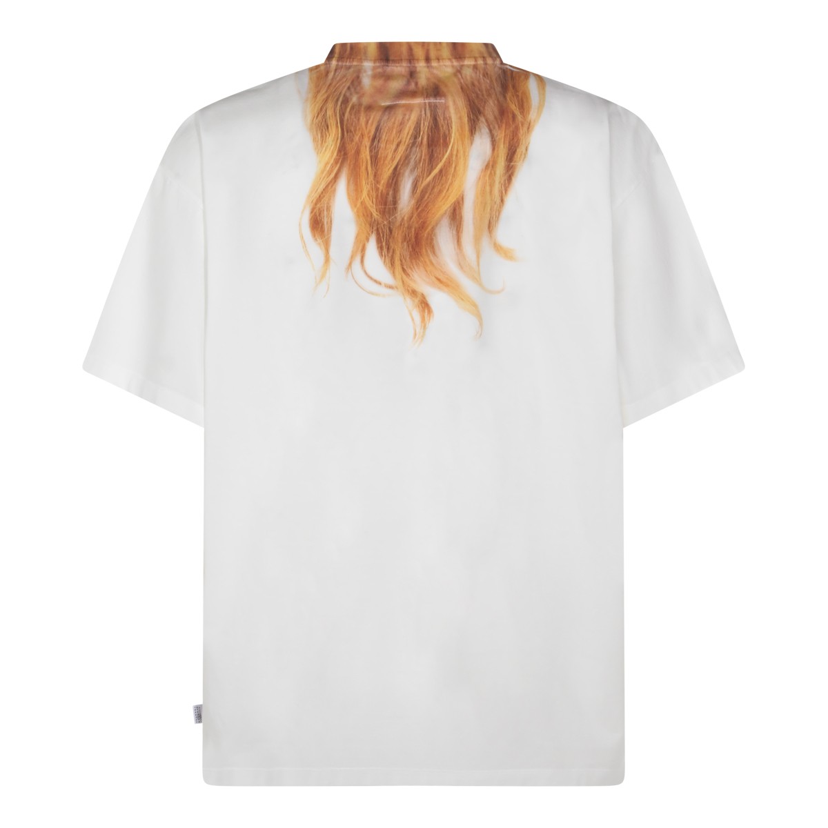 WHITE COTTON T-SHIRT
