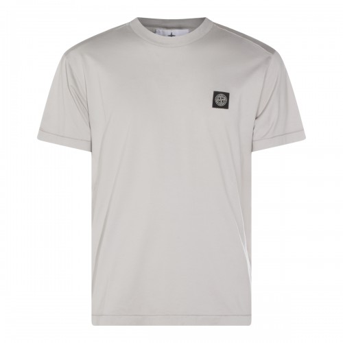 LIGHT GREY COTTON T-SHIRT