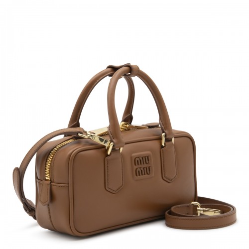 BROWN LEATHER ARCADIE... 2