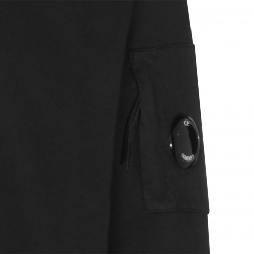 BLACK COTTON SWEATSHIRT