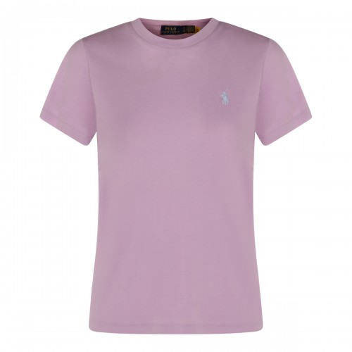 MAUVE COTTON T-SHIRT