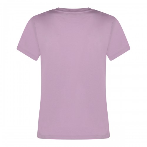 MAUVE COTTON T-SHIRT