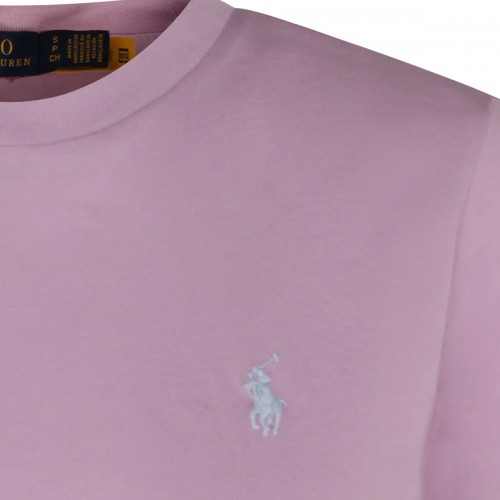 MAUVE COTTON T-SHIRT