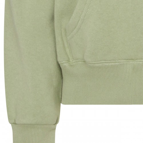 GREEN COTTON SWEATSHIRT