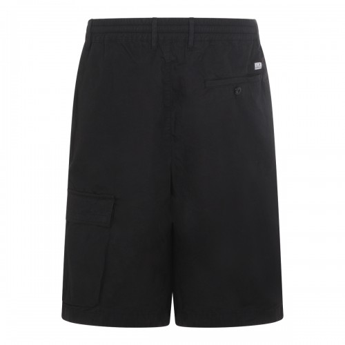 BLACK COTTON SHORTS