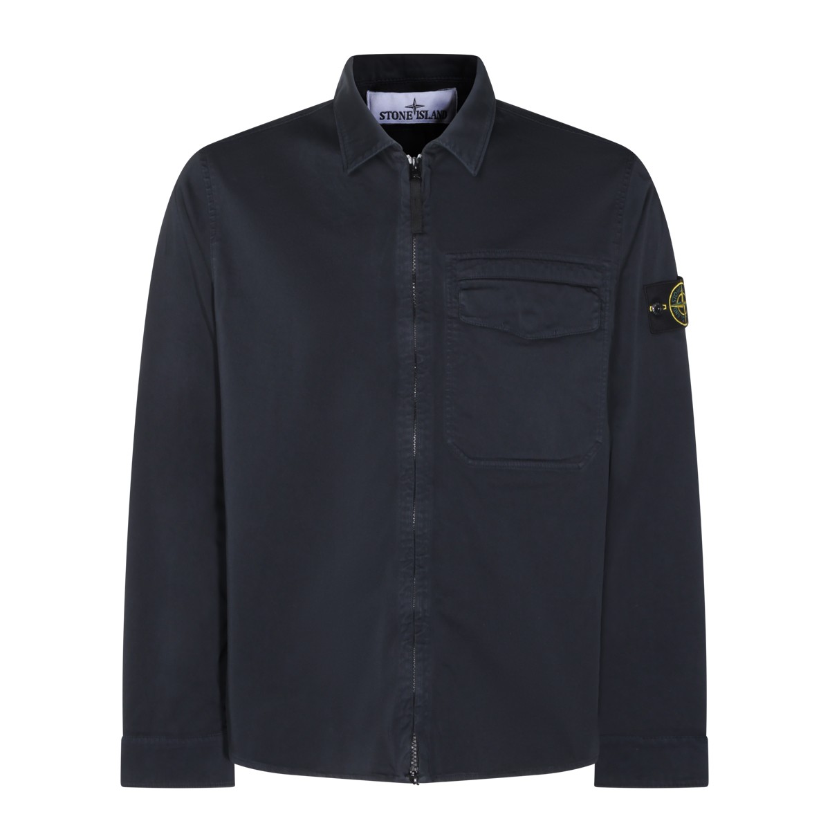 NAVY COTTON SHIRT