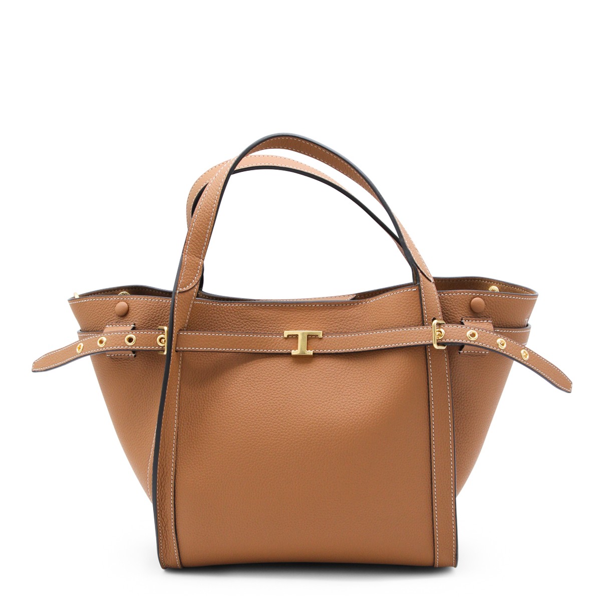 BROWN LEATHER TOTE
