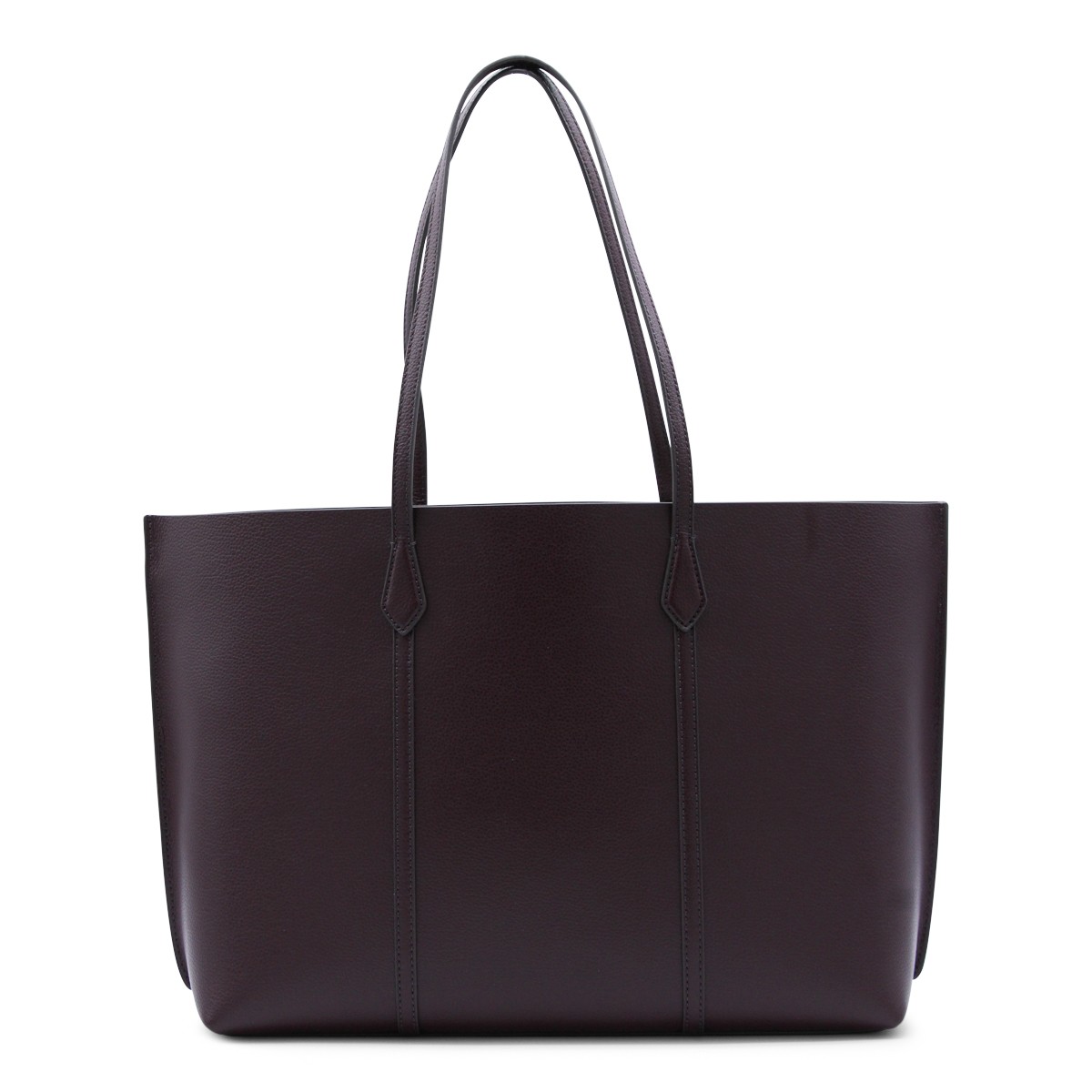 DARK BROWN LEATHER TOTES