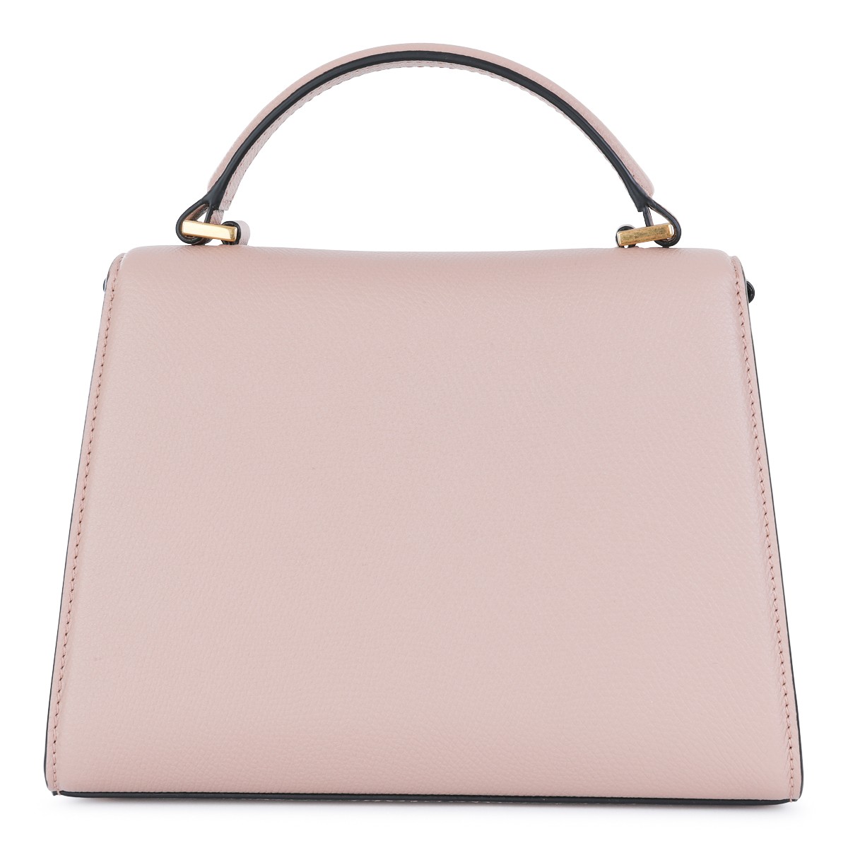 PINK LEATER VSLING TOP HANDLE BAG
