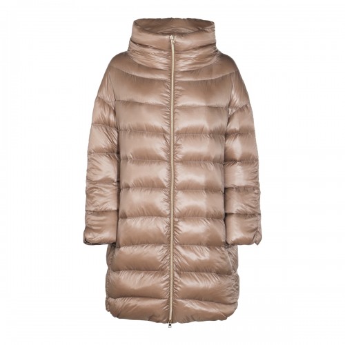 LIGHT BROWN DOWN JACKET