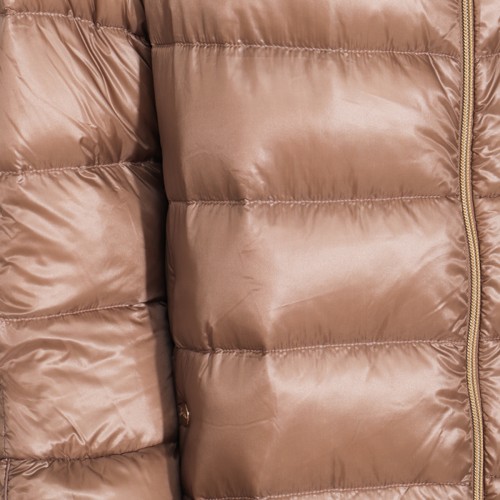 LIGHT BROWN DOWN JACKET