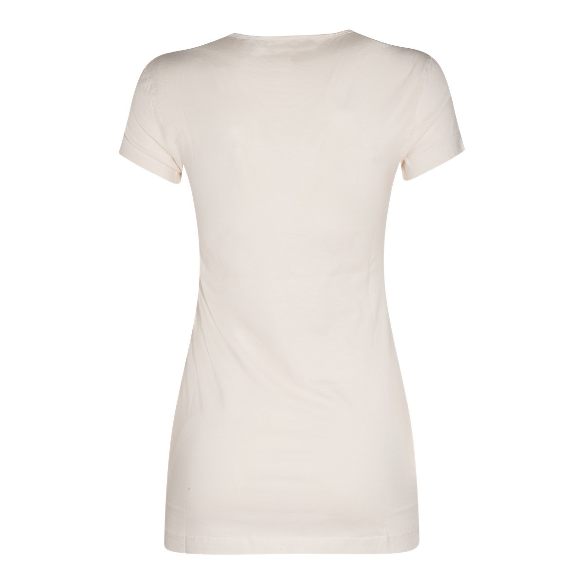 WHITE COTTON T-SHIRT