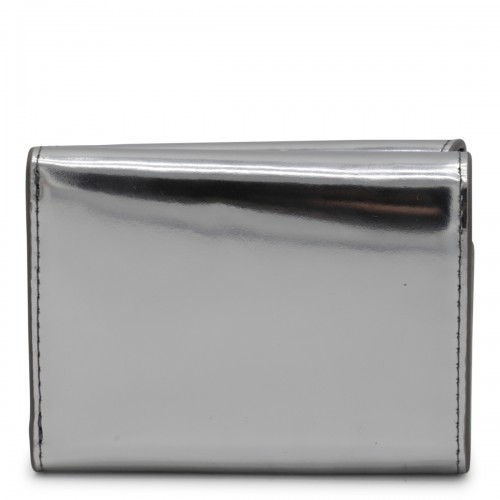 SILVER LEATHER WALLET