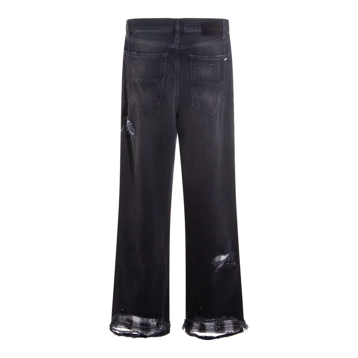 BLACK COTTON JEANS