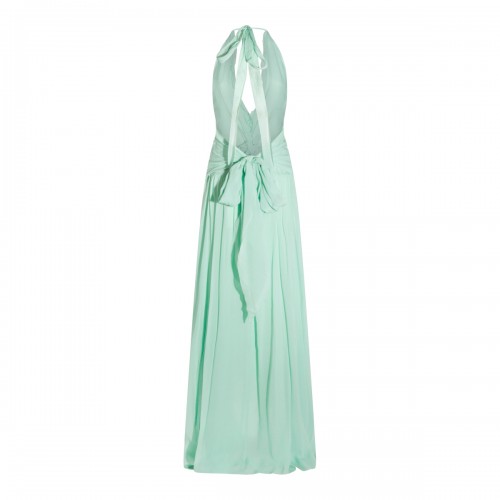 LIGHT GREEN VISCOSE DRESS 2