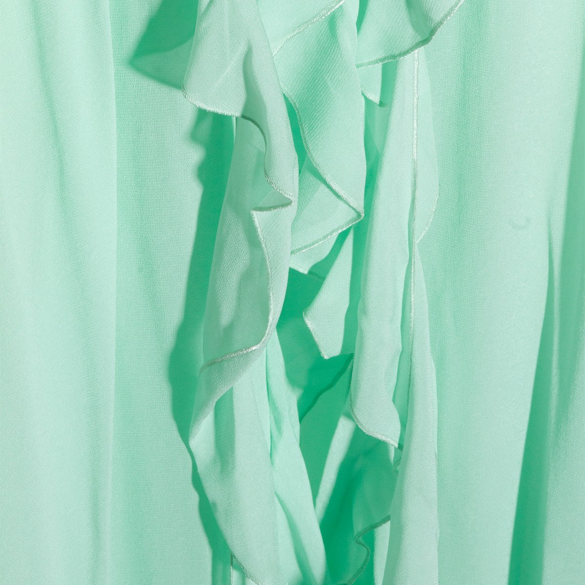 LIGHT GREEN VISCOSE DRESS