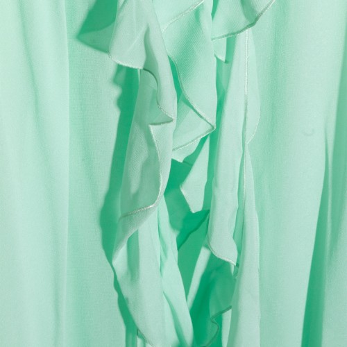 LIGHT GREEN VISCOSE DRESS