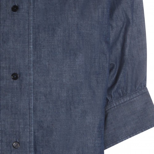 BLUE COTTON SHIRT