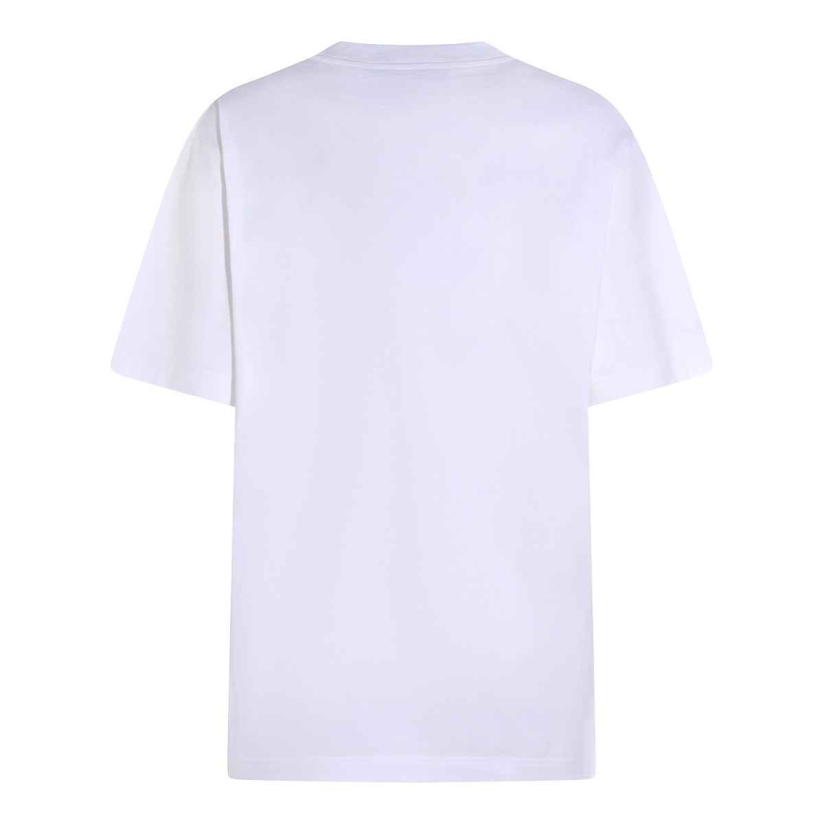 WHITE COTTON T-SHIRT