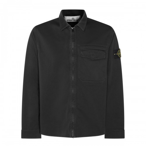 BLACK COTTON SHIRT