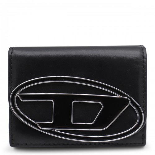BLACK LEATHER WALLET