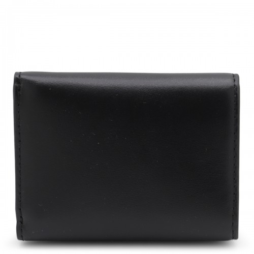 BLACK LEATHER WALLET