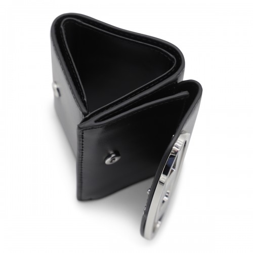 BLACK LEATHER WALLET