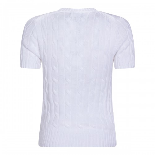 WHITE COTTON KNITWEAR