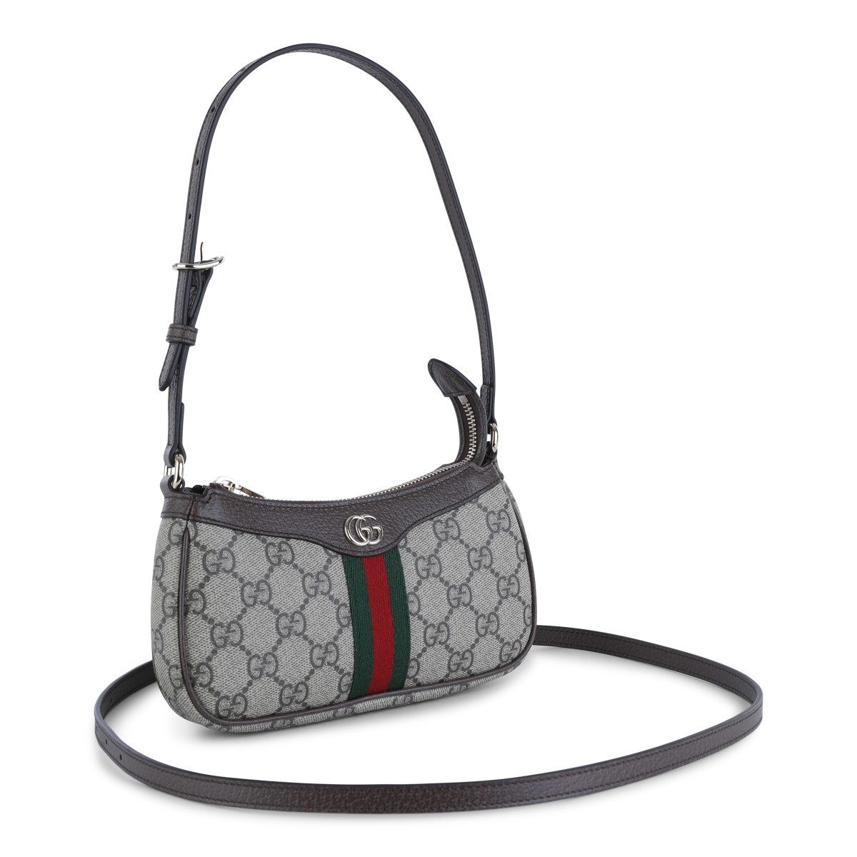 BEIGE OPHIDIA MINI BAG